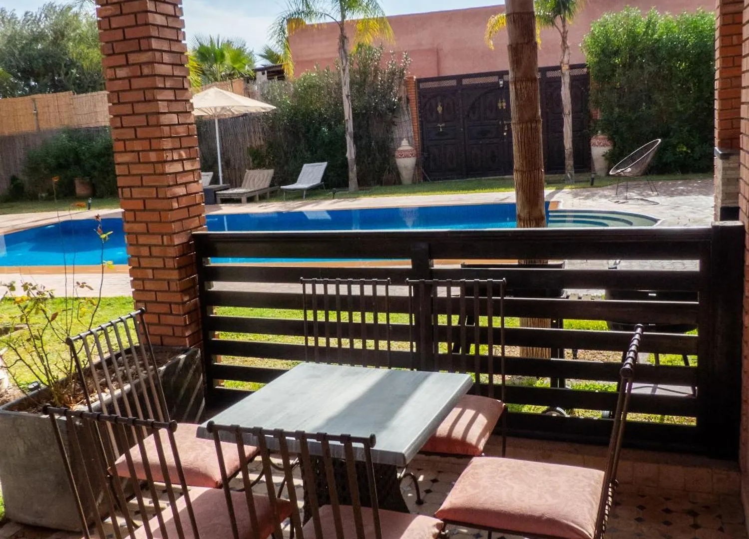 Villa Msholidays Des 3 Palmiers Suite Familiale Et Double Ouled Jelal Morocco