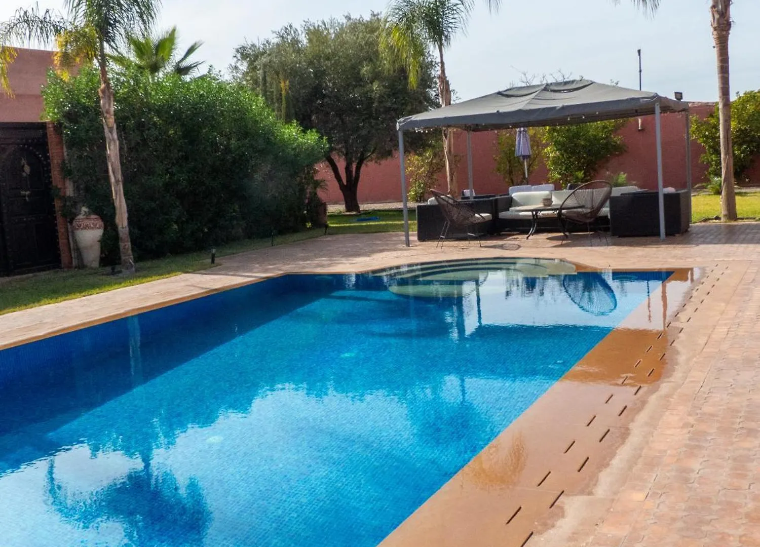 Villa Msholidays Des 3 Palmiers Suite Familiale Et Double Ouled Jelal