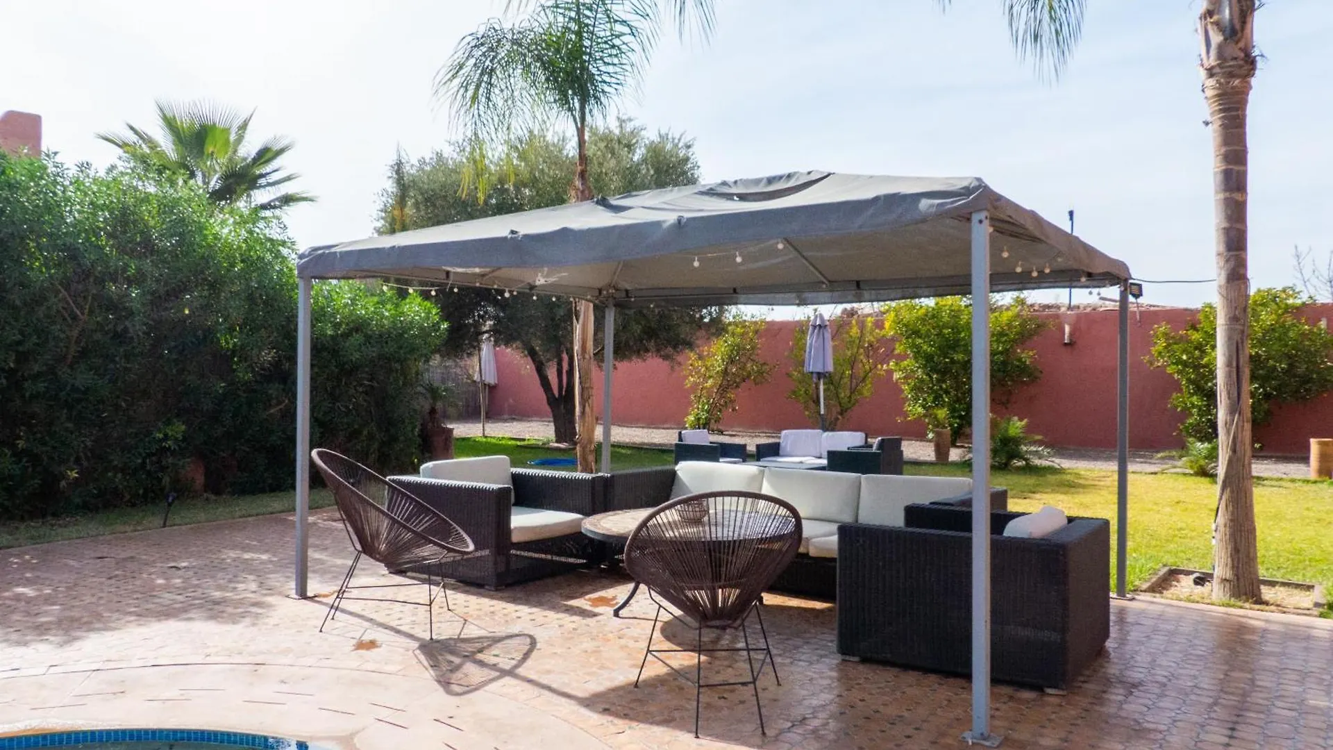 Bed & Breakfast Villa Msholidays Des 3 Palmiers Suite Familiale Et Double Ouled Jelal Morocco