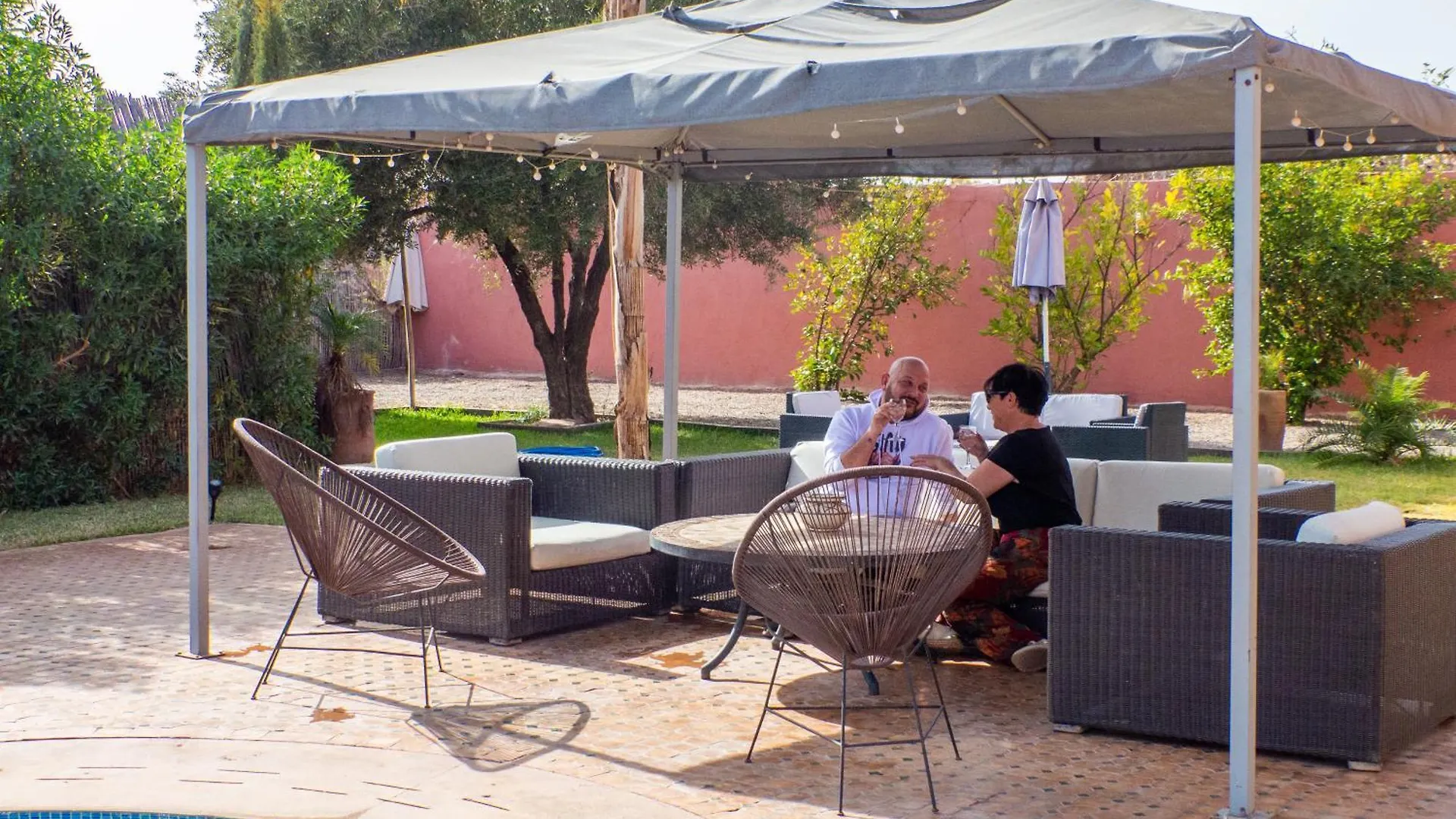 Villa Msholidays Des 3 Palmiers Suite Familiale Et Double Ouled Jelal Morocco