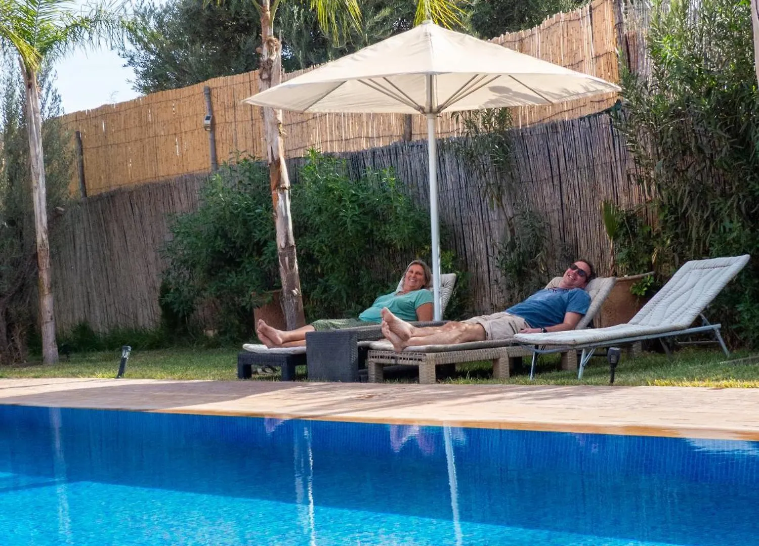 Villa Msholidays Des 3 Palmiers Suite Familiale Et Double Ouled Jelal
