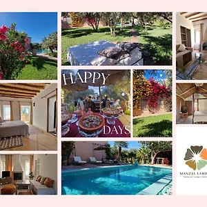  Maison d'hôtes Manzal Lahbab, 2villas 2bungalows 2piscines Et Jardins